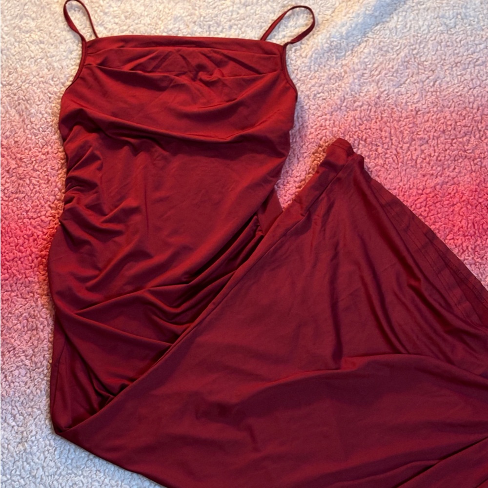 sexy red dress